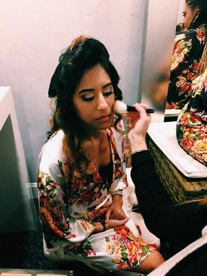 Behind the Scenes on-location