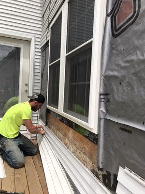 Siding repair