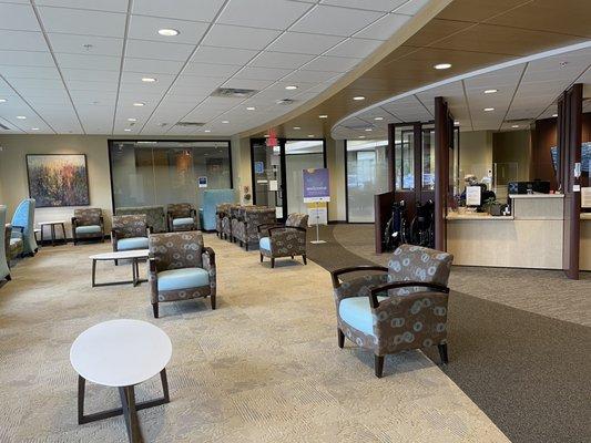 Waiting room & front entrance