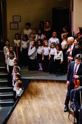 Vivace performing in Carmina Burana