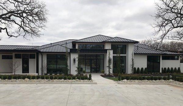 Standing seam metal roof. We are a Certified Berridge Installer.