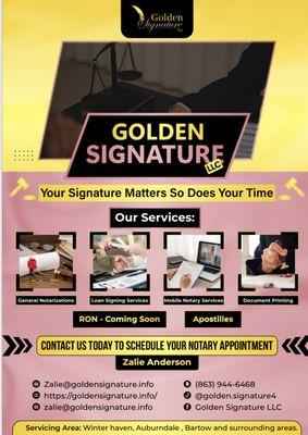 Golden Signature