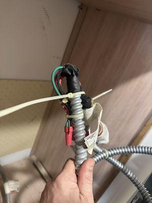 Incorrect installation of the hall