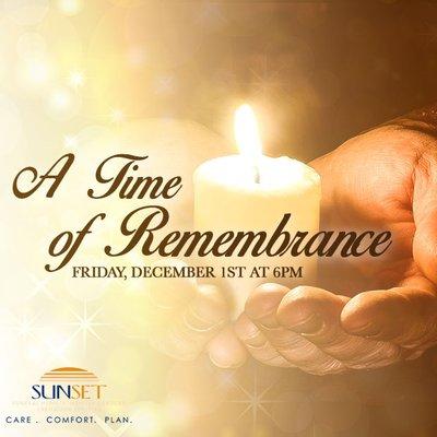 Honor your loved ones this holiday season at our annual Candlelight Luminary Service.
