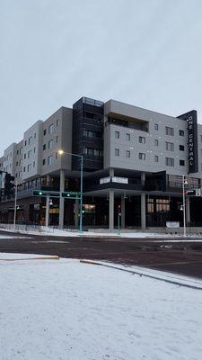 1/2/19 One Central view from Cinemark Century Theater.