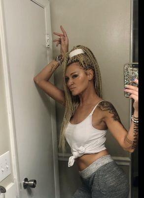 Felt so pretty with these braids!