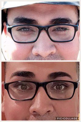 What a difference! Thank you Lorena for staying after hours, I needed this badly!