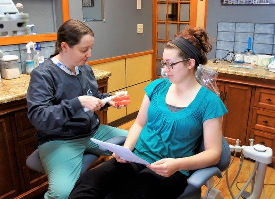 Detail & Care from our skilled hygienist!