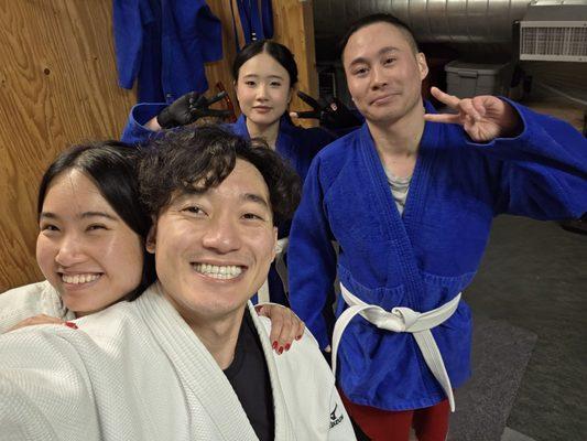 Post Judo photo! All smiles