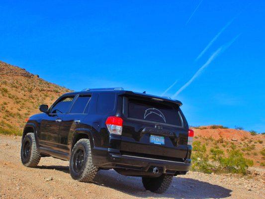 Limo tint on my 4runner.