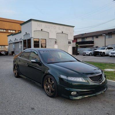 My 05 Acura TL just serviced