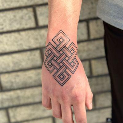 SYMMETRICAL LINEWORK TATTOO