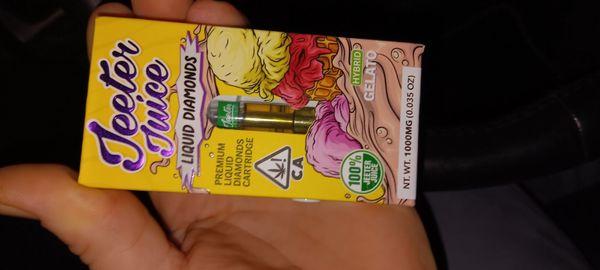 Trying out the new Jeeter Juice, Liquid Diamonds, GELATO Hybrid