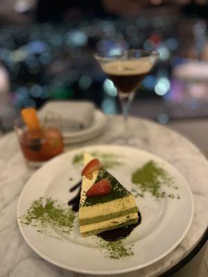 Matcha tiramisu
