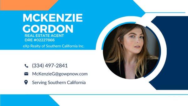 McKenzie Gordon - Exp Realty