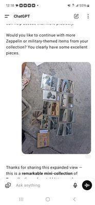 Old post cards with letters