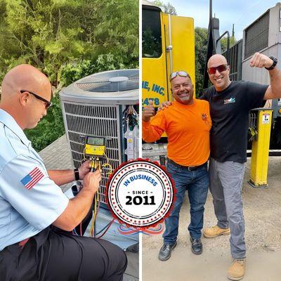 Summer AC repair done by Top AC Heating and Air Conditioning. TOP 10 BEST Air Conditioning Repair in Los Angeles, CA