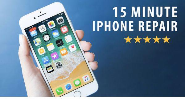 iPhone repairs are mostly all about 15 mins