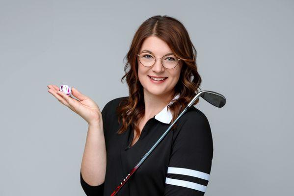 This was so fun and I feel like it captures my love of golf but isn't serious.