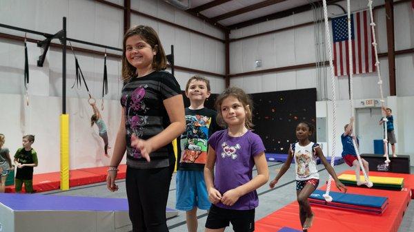 Always happy faces at USA Ninja Challenge Largo.