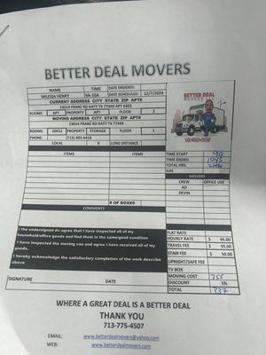 Better Deal Movers