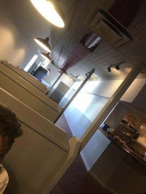 Interior of Charlie gs