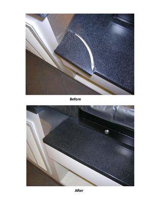 Corian countertop repair