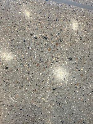 Freshly polished, stained & sealed! Color is 25% Chocolate Brown.