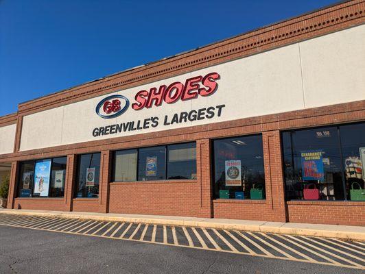 GB Shoes, Greenville