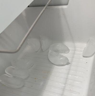 Ice made from the new Ice Maker!!