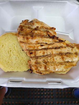 Grilled chicken sandwich