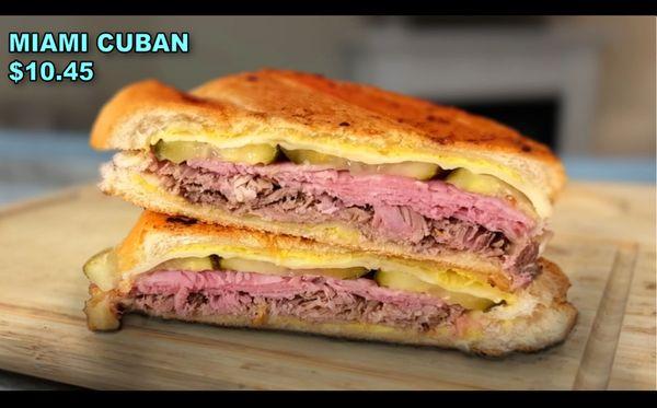 Miami Cuban Sub from Salty Hook Sandwich Shop in Crystal River Florida