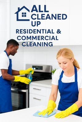 "Professional residential and commercial cleaning that makes every space shine."