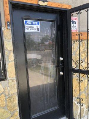 Waiting room entrance