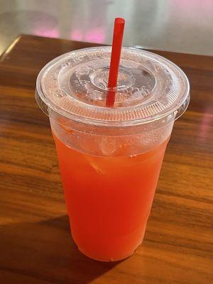 Pineapple, cantaloupe, & fruit punch...pretty good