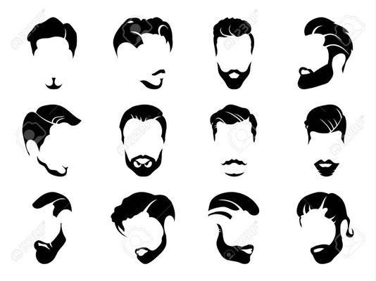 Hair and beard options