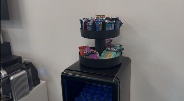 Snack and water area