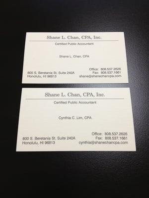 Shane L Chan Cpa, Inc