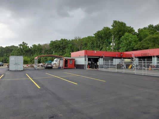 Before & After Commercial Paving in Jacksonville, FL