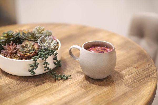 Tea & Tonic Offerings - Sip a selection of teas and adaptogenic lattes.