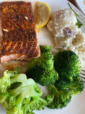 Blackened salmon. 2 for $30 meals