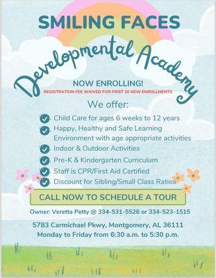 Smiling Faces Developmental Academy