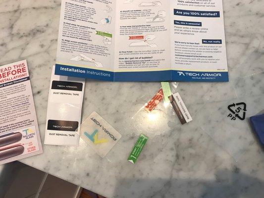 THEIR product, THEIR instructions. NOT good. :(