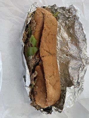 8" cheesesteak