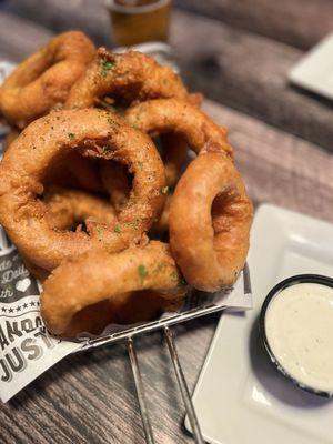 Beer Battered Onion Rings