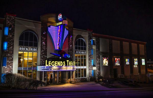Pepsi Legends Theater in Branson MO, home of Legends in Concert and SIX