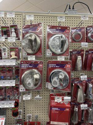 Plenty of plumbing fixtures