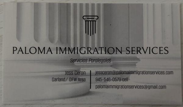 Paloma  Immigration Services
