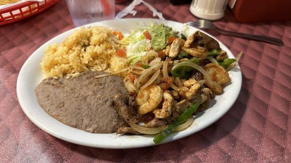 Fajita plate