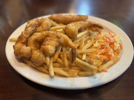Fish, Shrimp & Chips